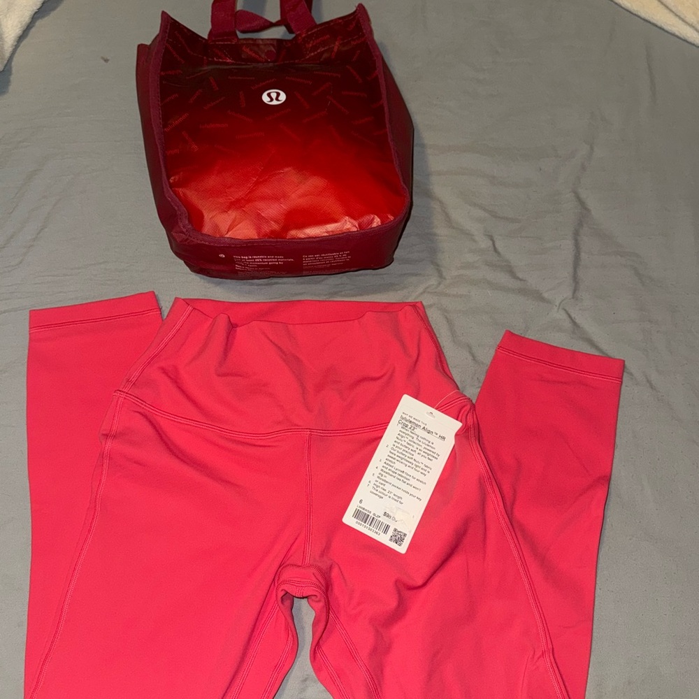 Lululemon Athletica Coral Leggings